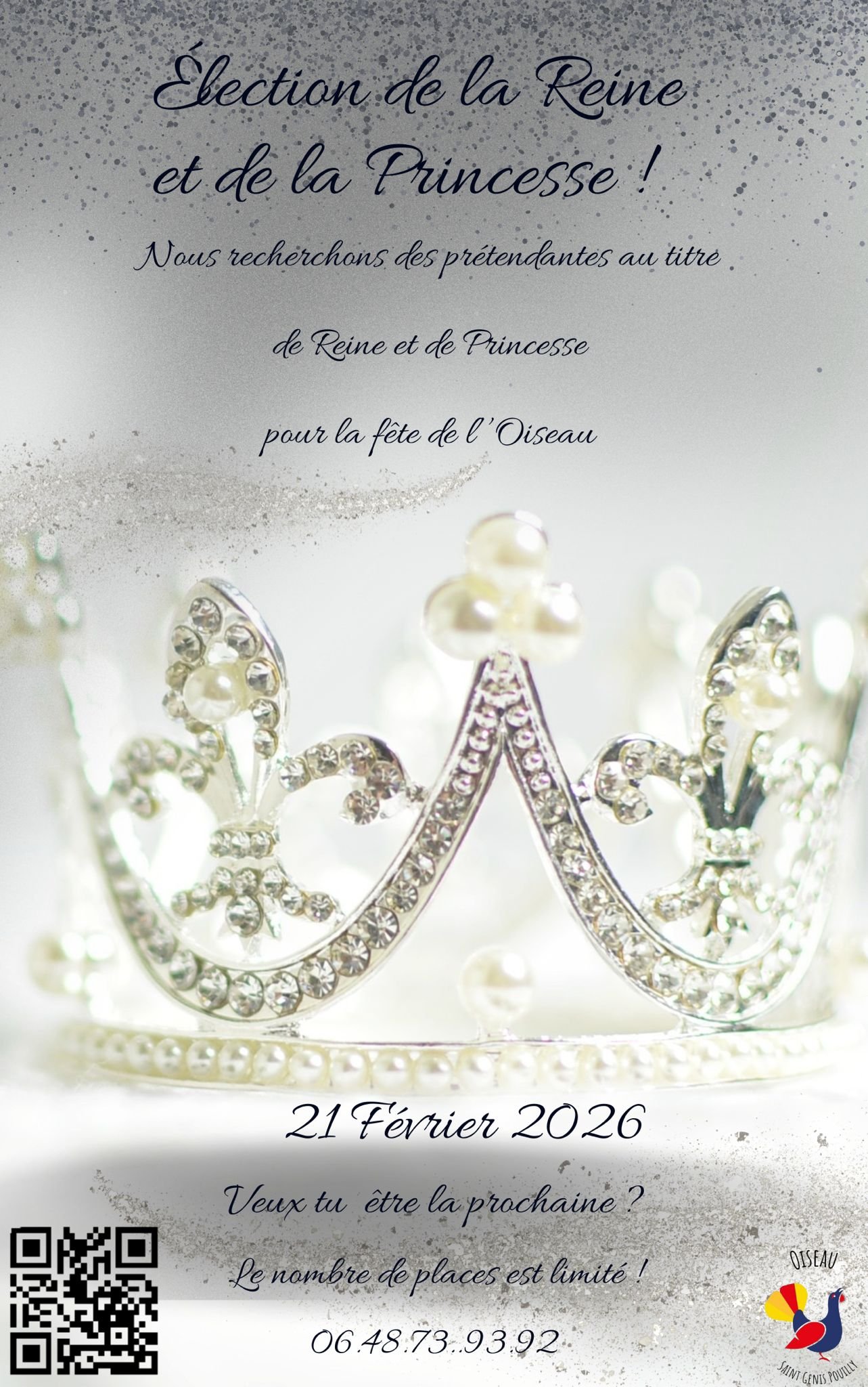 Appel a candidature Reine et Princesse de l'Oiseau 2026