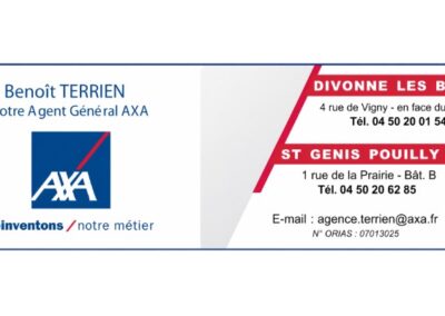 AXA ASSURANCES – Eirl Terrien Benoit