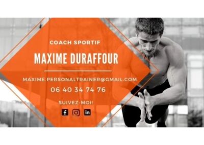 COACHING SPORTIF – MAXIME DURAFFOUR