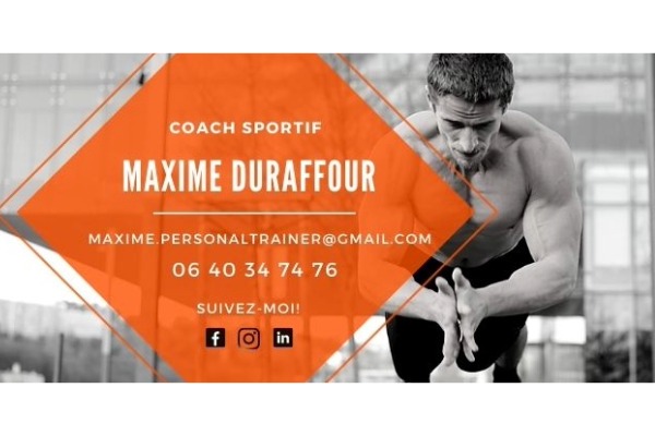 COACHING SPORTIF – MAXIME DURAFFOUR